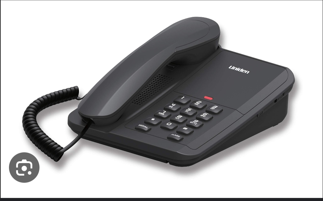   UNIDEN CE 7203 Black Corded Landline Phone uploaded by Shaksham Inc. on 6/14/2023