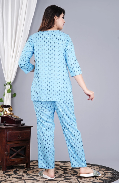Trendy woman and girls printed night suit  uploaded by Love care ❤️  on 6/14/2023