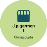 Business logo of J.p.garment