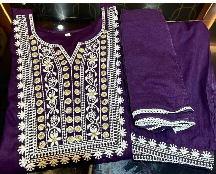 Lucknowi kurta set  uploaded by VIJAY CREATION  on 6/14/2023