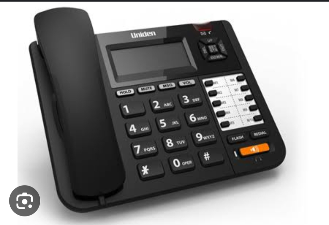 UNIDEN AS8401 Black Corded Landline Phone with Speakerphone & Caller ID uploaded by Shaksham Inc. on 6/14/2023