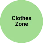 Business logo of Clothes zone