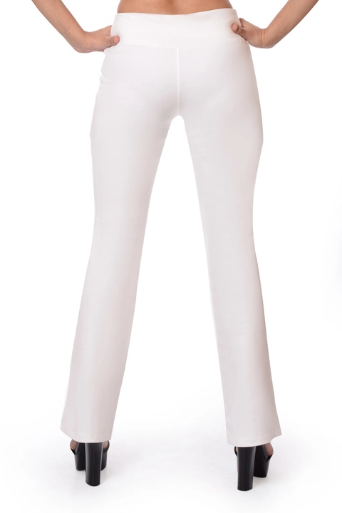 Off White Bell bottoms pants uploaded by Prince Enterprises on 6/14/2023