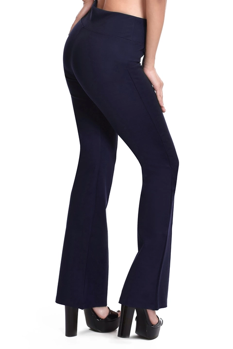 Navy blue Bell bottoms pants for women uploaded by Prince Enterprises on 6/14/2023
