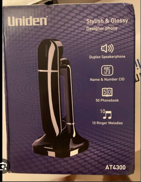 Uniden AT4300 Designer Cordless DECT Phone
 uploaded by business on 6/14/2023