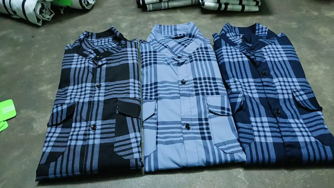 Cotton wash chack shirt (L.xl) uploaded by business on 6/14/2023