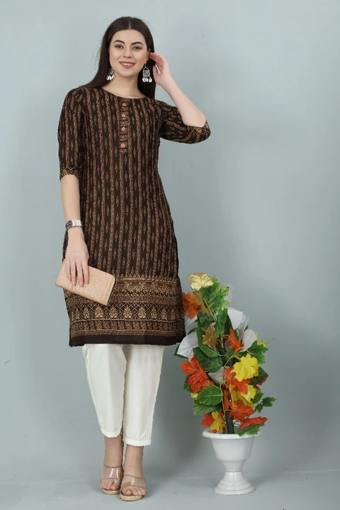 Cotton kurti  uploaded by Prasha fashion house on 6/14/2023