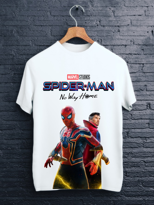 Spider Man No Way Home Printed Tshirt For Men uploaded by Dev Printing Solution on 6/14/2023