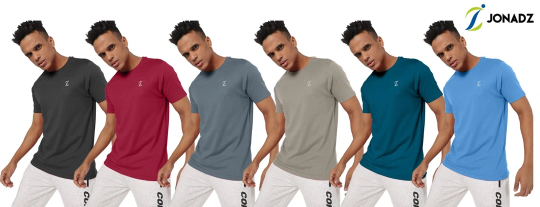 Men's polyester tshirts uploaded by WESTERN GHATS APPARELS on 6/14/2023