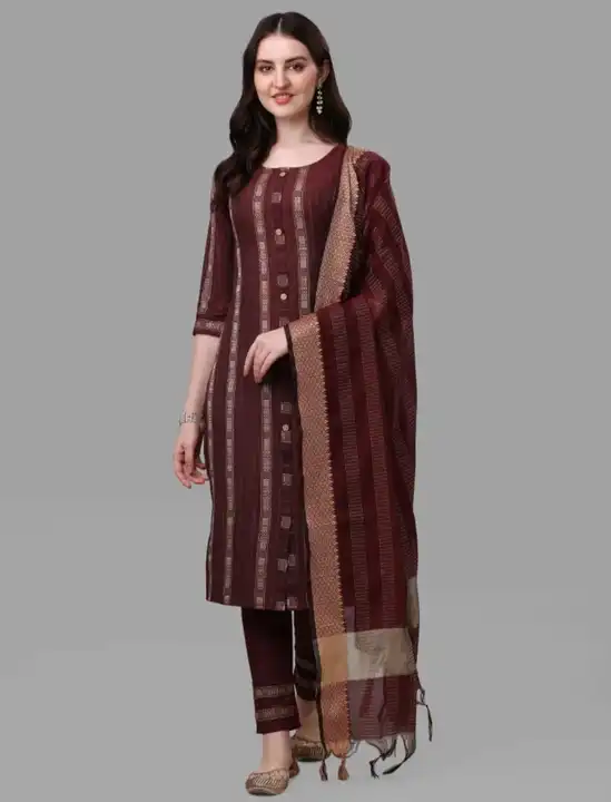 Buty kurti with Dupatta uploaded by business on 6/14/2023