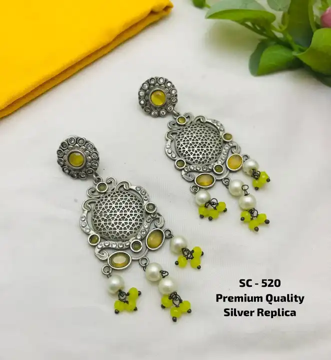 Replica earrings  uploaded by Shreevari fashion on 5/30/2024