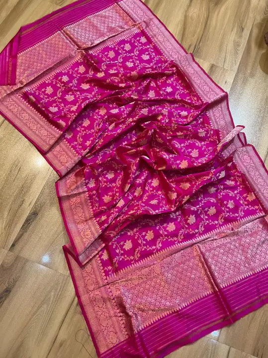 Pure katan handloom banarasi dupatta  uploaded by Zeya Textiles on 6/14/2023