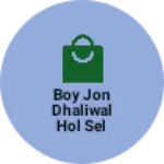 Business logo of Boy Jon dhaliwal hol sel