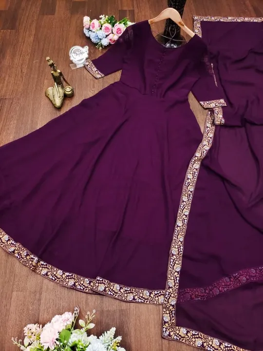 Anarkali Gown 💃 uploaded by Rang Bhoomi on 6/14/2023