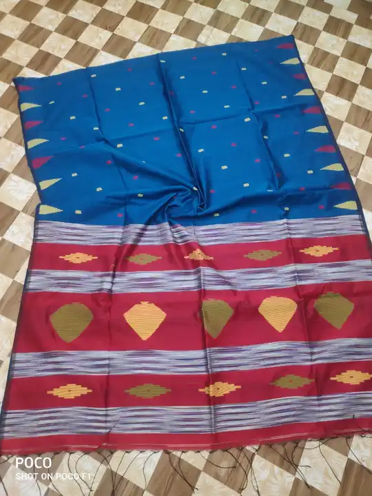 Panpata Buta Work Handloom Handmade Sharee uploaded by Maa Kali Sharee Center on 6/14/2023