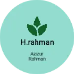 Business logo of H.rahman