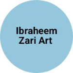 Business logo of Ibraheem zari art