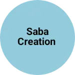 Business logo of Saba creation