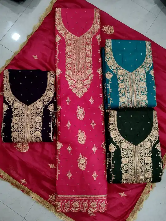 Cotton suits uploaded by Rudra Creation on 6/14/2023