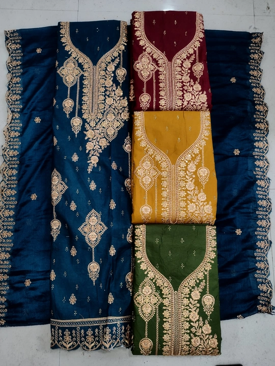 Cotton suits uploaded by Rudra Creation on 6/14/2023