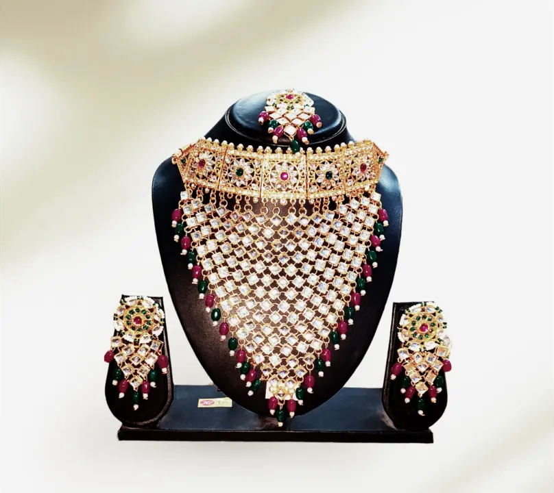 Unique Rajwadi jewellery set  uploaded by Krishna collection on 6/14/2023