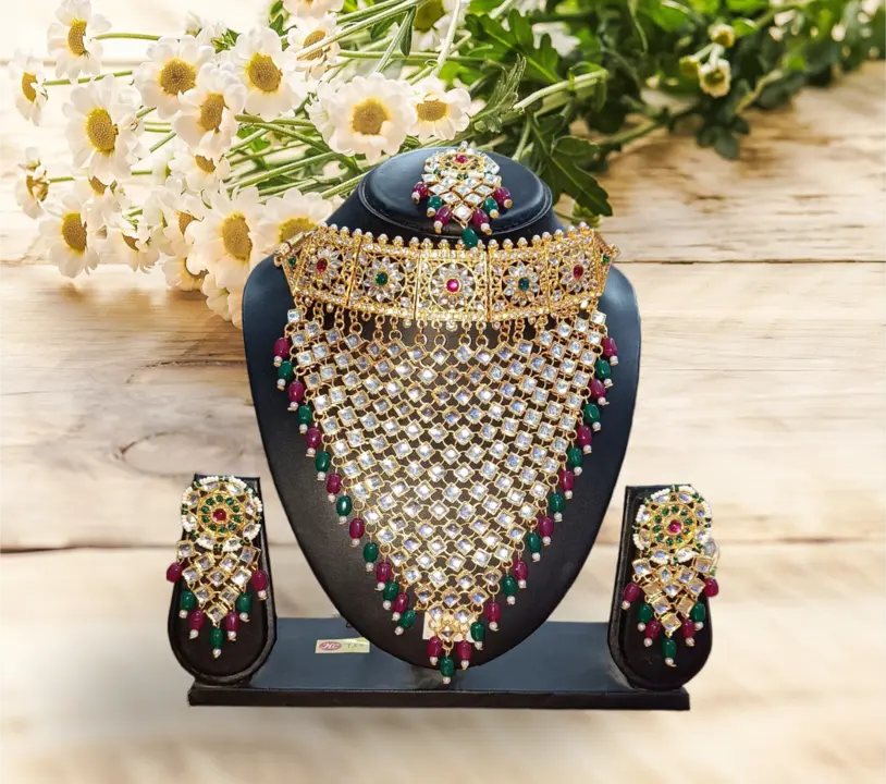 Unique Rajwadi jewellery set  uploaded by Krishna collection on 5/28/2024