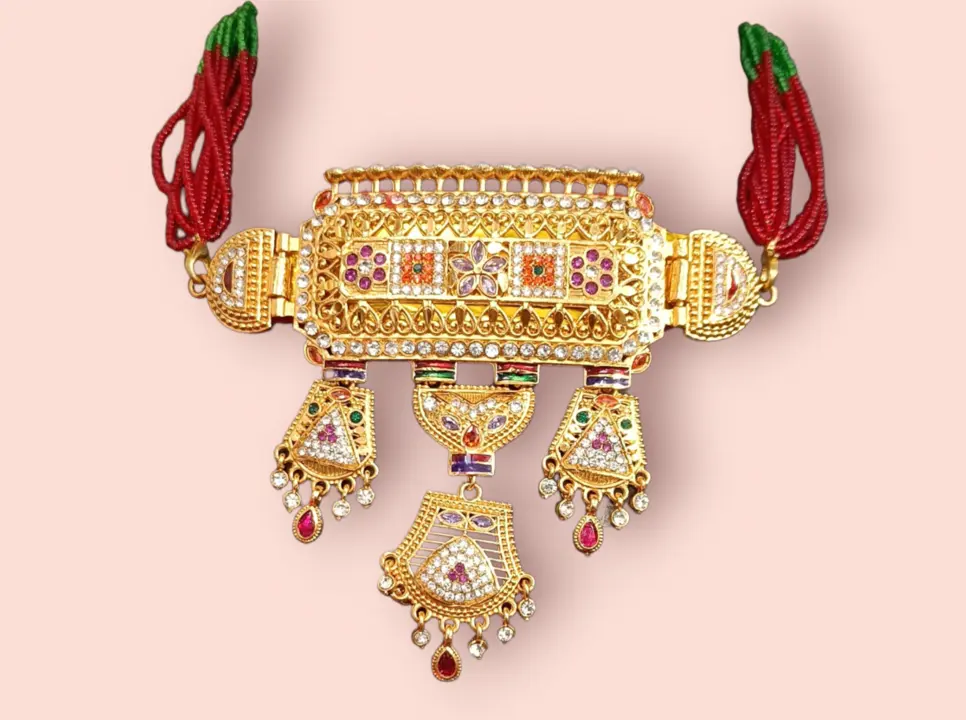 Rajputi jewellery set  uploaded by Krishna collection on 5/28/2024