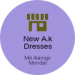 Business logo of NEW A.K Dresses