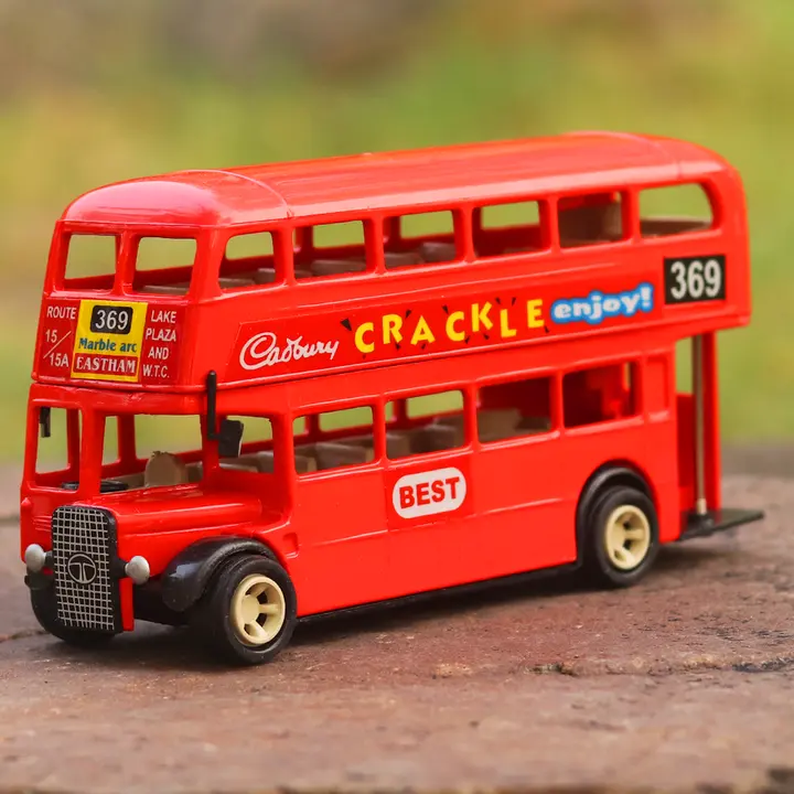 Double decker bus uploaded by BHTOYS on 6/14/2023