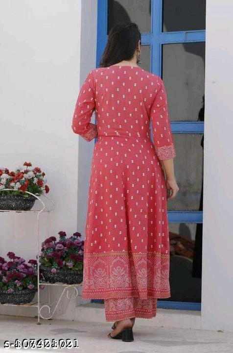Kurti with dupatta and bottom wear  uploaded by Reseller on 6/15/2023