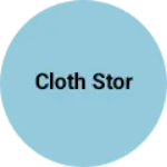 Business logo of Cloth stor