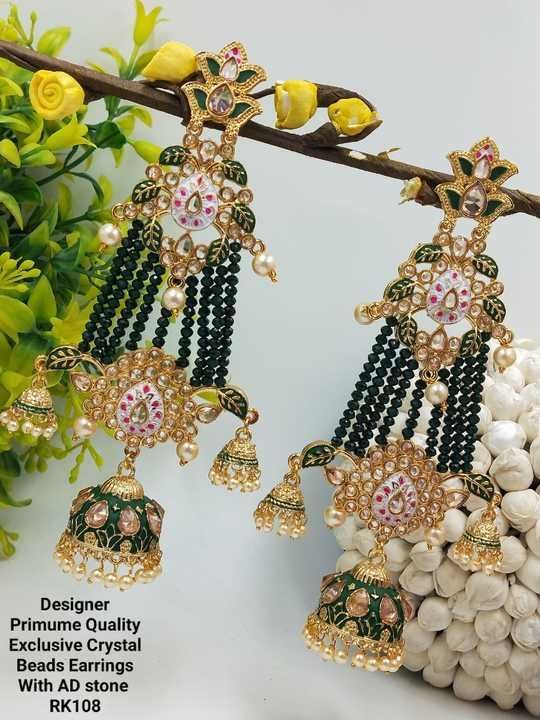 Post image Beautiful earrings... Dm for price