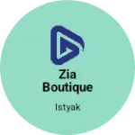 Business logo of Zia boutique