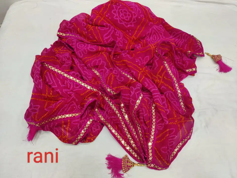 Bandhani saree uploaded by MERCHMELOW  on 6/15/2023