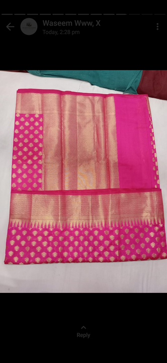 Monika cilk saree uploaded by business on 6/15/2023