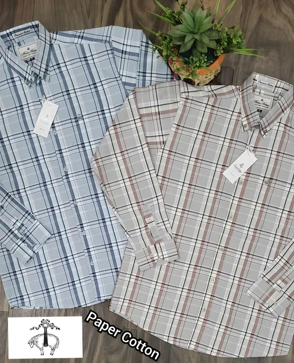Paper Cotton Shirt  uploaded by Umang Garments  on 6/15/2023