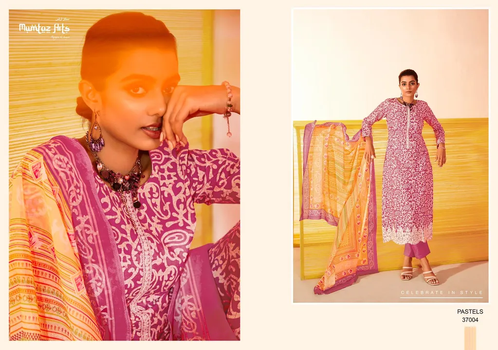 Mumtaz pastels uploaded by Vishwam fabrics pvt ltd  on 6/15/2023