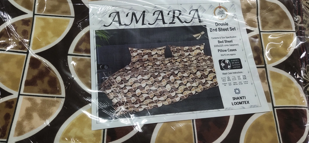 Amara cotton double bed uploaded by Raza traiders on 6/15/2023