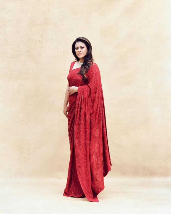 Sj1406 kajol bolywood favourite saree uploaded by GS Traders on 6/15/2023