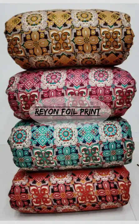 Floral Printed Rayon Fabric - RY001 uploaded by Studio Lcx Fashion Pvt. Ltd. on 6/15/2023