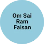 Business logo of Om Sai ram faisan sop