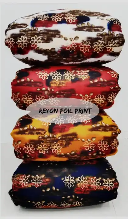 Rayon Foil Printed Fabric - RY003 uploaded by Studio Lcx Fashion Pvt. Ltd. on 6/15/2023