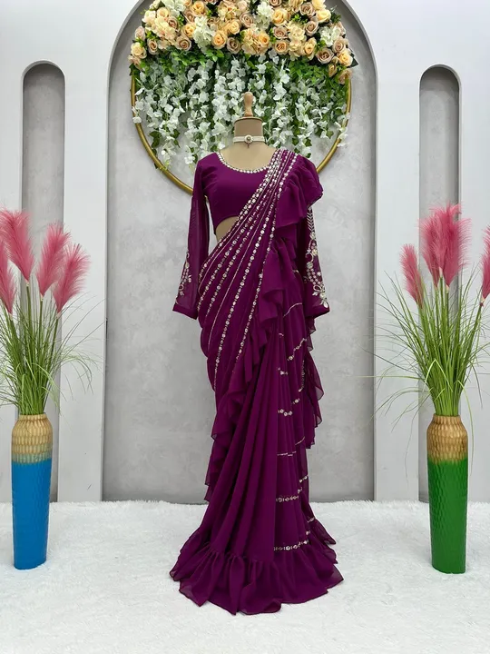 Saree  uploaded by Jay Manudada Fabrics on 6/15/2023