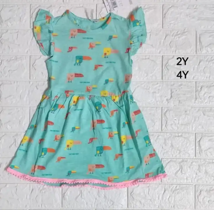 Girls wear frock for kids sn uploaded by pink Rose fashion Store  on 5/23/2024