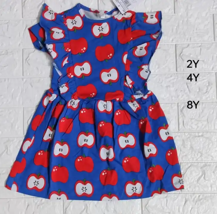 Girls wear frock for kids sn uploaded by pink Rose fashion Store  on 6/15/2023