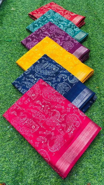 Kankawati premium soft cotton saree uploaded by N K SAREES  on 6/15/2023