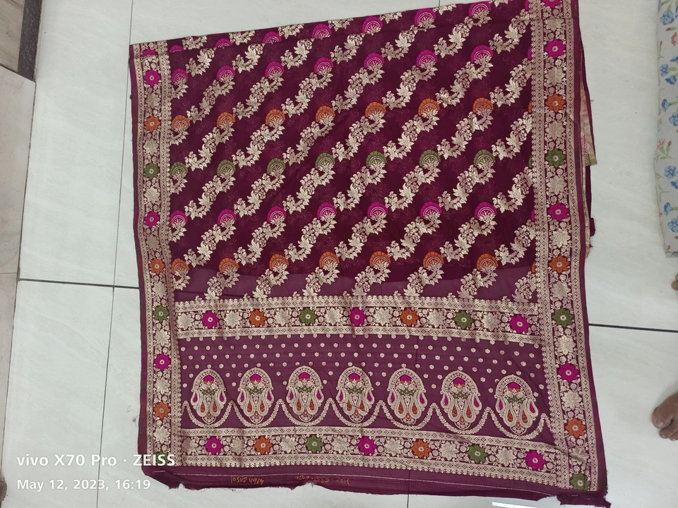 Jorgate Saree uploaded by Shiv Vijay creation on 6/15/2023