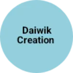 Business logo of Daiwik creation