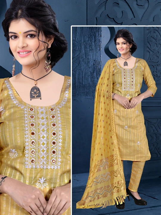 3pc kurti  uploaded by Ready made dresses on 6/15/2023