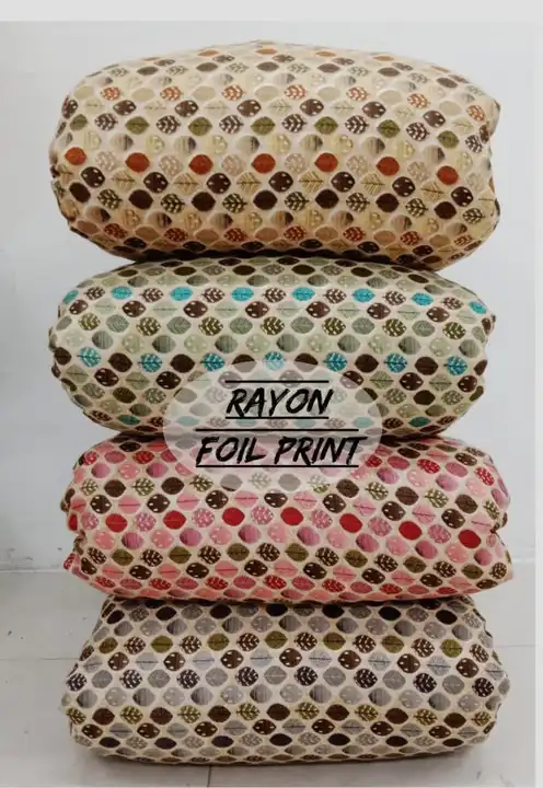 Rayon Dotted Printed Fabric  uploaded by Studio Lcx Fashion Pvt. Ltd. on 6/15/2023